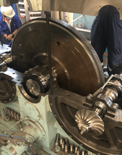 TriSeas specialist cryogenic BOG compressor overhaul and technical maintenance services